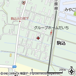 千葉県大網白里市駒込1168周辺の地図