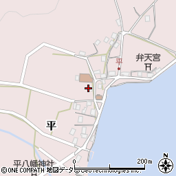舞鶴警察署平駐在所周辺の地図