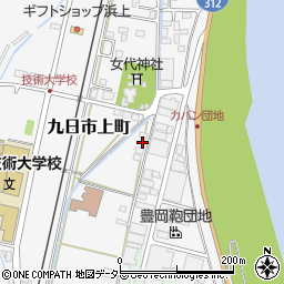 兵庫県豊岡市九日市上町780周辺の地図