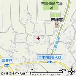 千葉県市原市潤井戸284周辺の地図