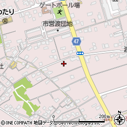 鳥取県境港市渡町966-2周辺の地図