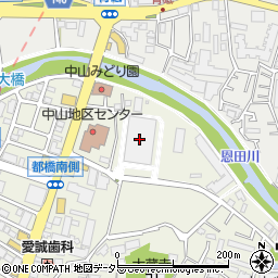 京セラ株式会社横浜中山事業所周辺の地図