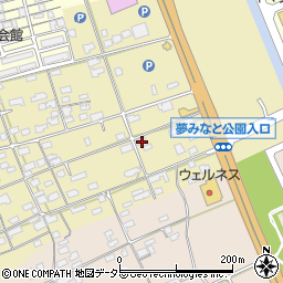 鳥取県境港市高松町69周辺の地図