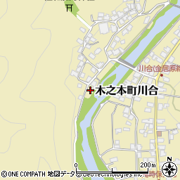 滋賀県長浜市木之本町川合1318周辺の地図