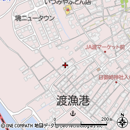 鳥取県境港市渡町2360周辺の地図