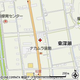 岐阜県山県市東深瀬572周辺の地図