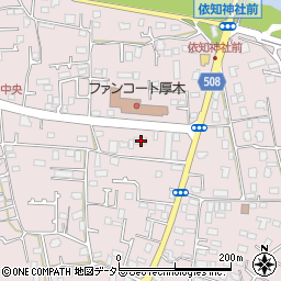 神奈川県厚木市上依知177周辺の地図