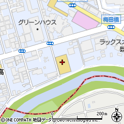 神奈川いすゞ自動車株式会社　港北営業所部品周辺の地図