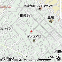 ブライトン・ヒル周辺の地図