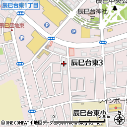 I クレスト辰巳台周辺の地図