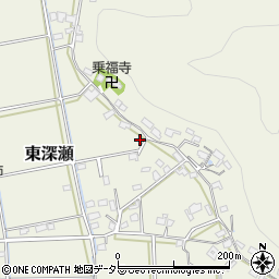 岐阜県山県市東深瀬1113周辺の地図