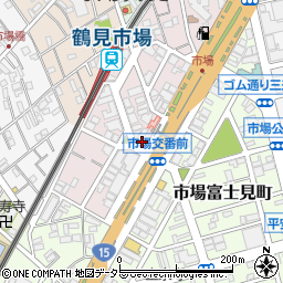 ぐるめ寿司 鶴見市場店周辺の地図