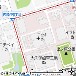 株式会社ニッキ周辺の地図