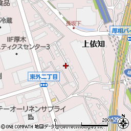 神奈川県厚木市上依知945-1周辺の地図