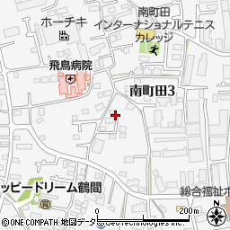 東京都町田市南町田3丁目15周辺の地図