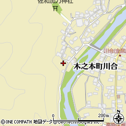 滋賀県長浜市木之本町川合1315-1周辺の地図