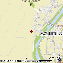 滋賀県長浜市木之本町川合1313周辺の地図