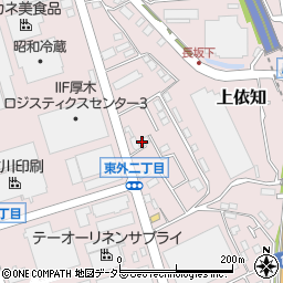神奈川県厚木市上依知1038周辺の地図