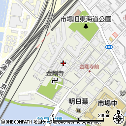 神奈川県横浜市鶴見区市場下町8周辺の地図