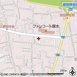 神奈川県厚木市上依知174周辺の地図