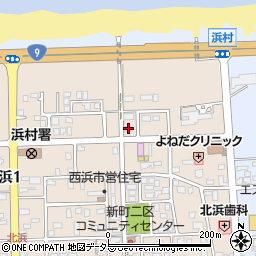 鳥取県鳥取市気高町北浜3丁目143周辺の地図