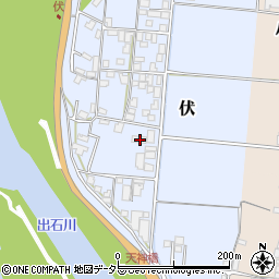兵庫県豊岡市伏238周辺の地図