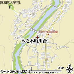 滋賀県長浜市木之本町川合259周辺の地図