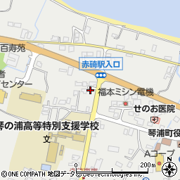 鳥取県東伯郡琴浦町赤碕1966-18周辺の地図