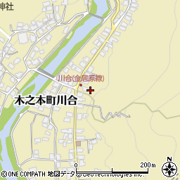 滋賀県長浜市木之本町川合326周辺の地図