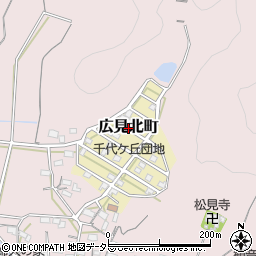 岐阜県関市広見北町周辺の地図
