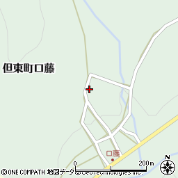 兵庫県豊岡市但東町口藤312-1周辺の地図