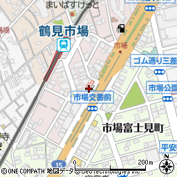 鶴見警察署市場交番周辺の地図