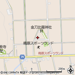 岐阜県山県市梅原2669周辺の地図