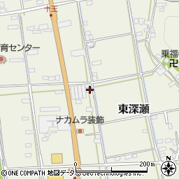岐阜県山県市東深瀬571周辺の地図