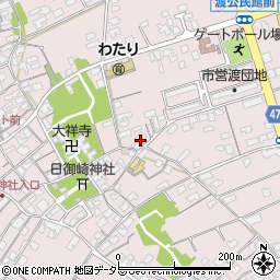 鳥取県境港市渡町1377周辺の地図