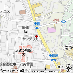 町田街道周辺の地図