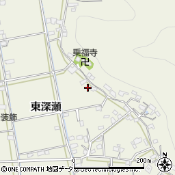 岐阜県山県市東深瀬1110周辺の地図