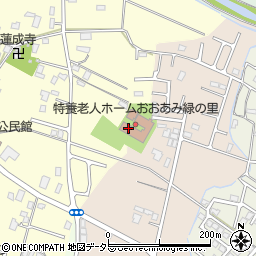 千葉県大網白里市柿餅268-2周辺の地図
