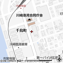 神奈川県川崎市川崎区千鳥町11周辺の地図