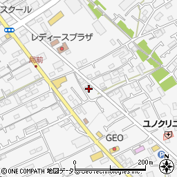 神奈川県愛甲郡愛川町中津798-3周辺の地図