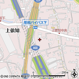 神奈川県厚木市上依知449周辺の地図