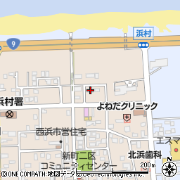 鳥取県鳥取市気高町北浜3丁目150周辺の地図