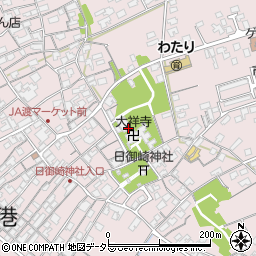 大祥寺周辺の地図
