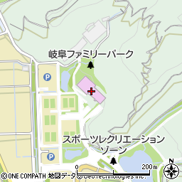 岐阜ファミリーパーク周辺の地図