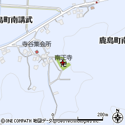 南正寺周辺の地図