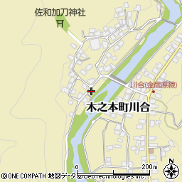 滋賀県長浜市木之本町川合1298周辺の地図