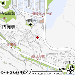 鳥取県鳥取市円護寺周辺の地図