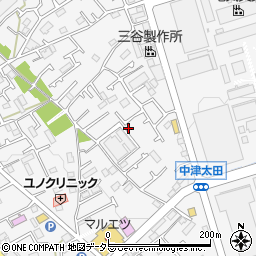 神奈川県愛甲郡愛川町中津3304-3周辺の地図
