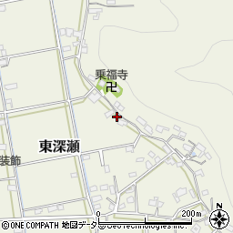 岐阜県山県市東深瀬1153周辺の地図