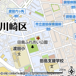 クリエイトＳＤ川崎田島町店周辺の地図